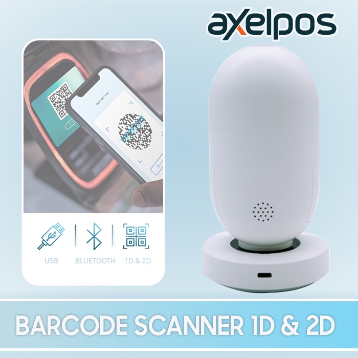 BARCODE SCANNER OMNI EFAKTUR 1D &amp; 2D IWARE 9BT