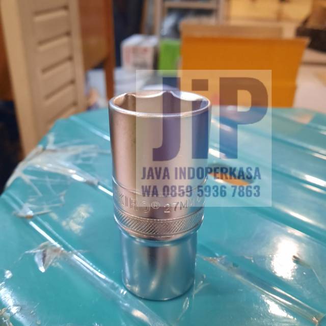 Mata kunci shock 27 mm model panjang Tekiro deep wall