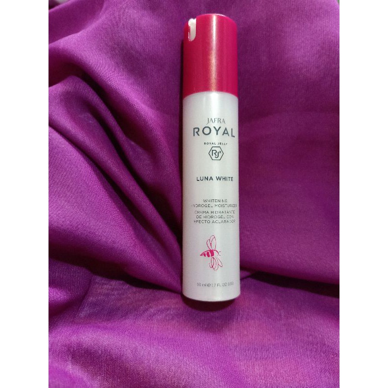 original 100% JAFRA LUNA WHITE WHITENING HYDROGEL MOISTURIZER free spf 30