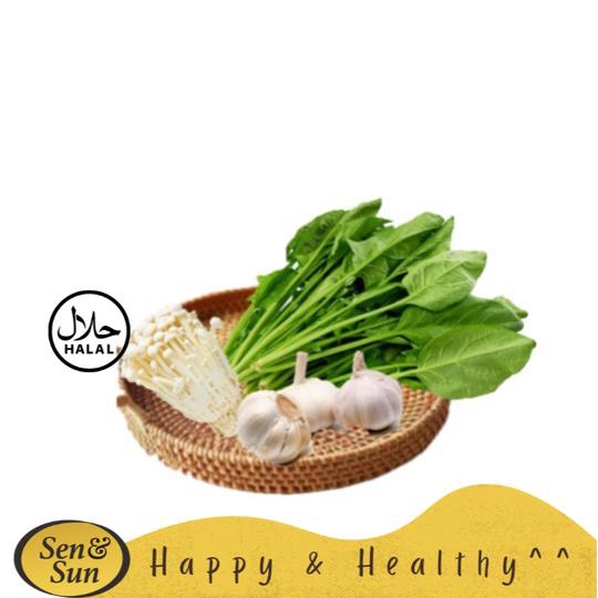 

Sen&Sun Paket Sayur Bayam Tumis Jepang