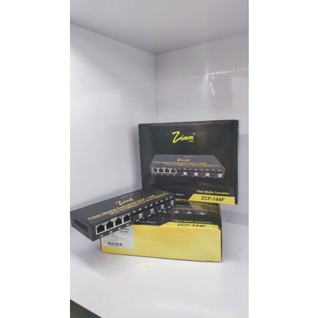 Media Converter Zimmlink ZCF -144 4 FO 4 LAN
