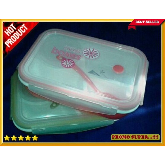 Kotak Makan 'Lunch Boxes' 4 Sekat Y877