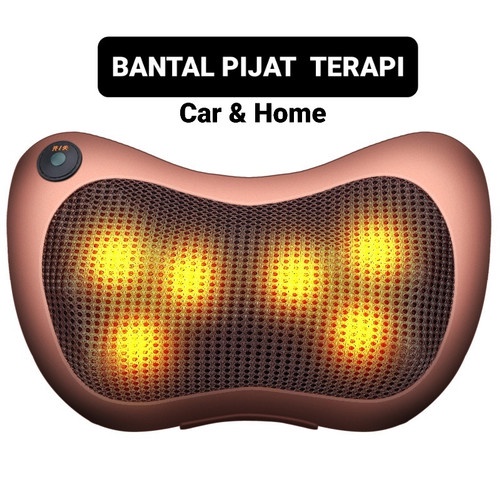 Bantal Pijat Mobil Car Heat Neck Massage Pillow infrared 02-01