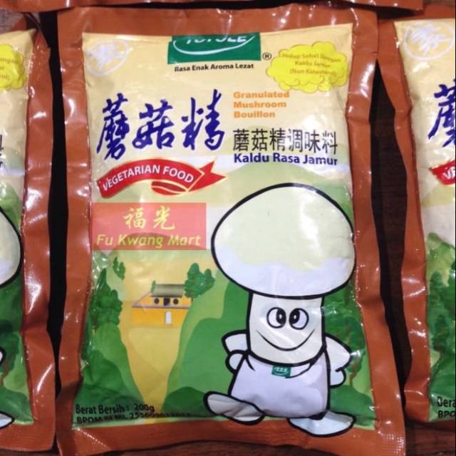 

Kaldu Jamur Totole 200gram Mushroom Vegetarian 200 gram