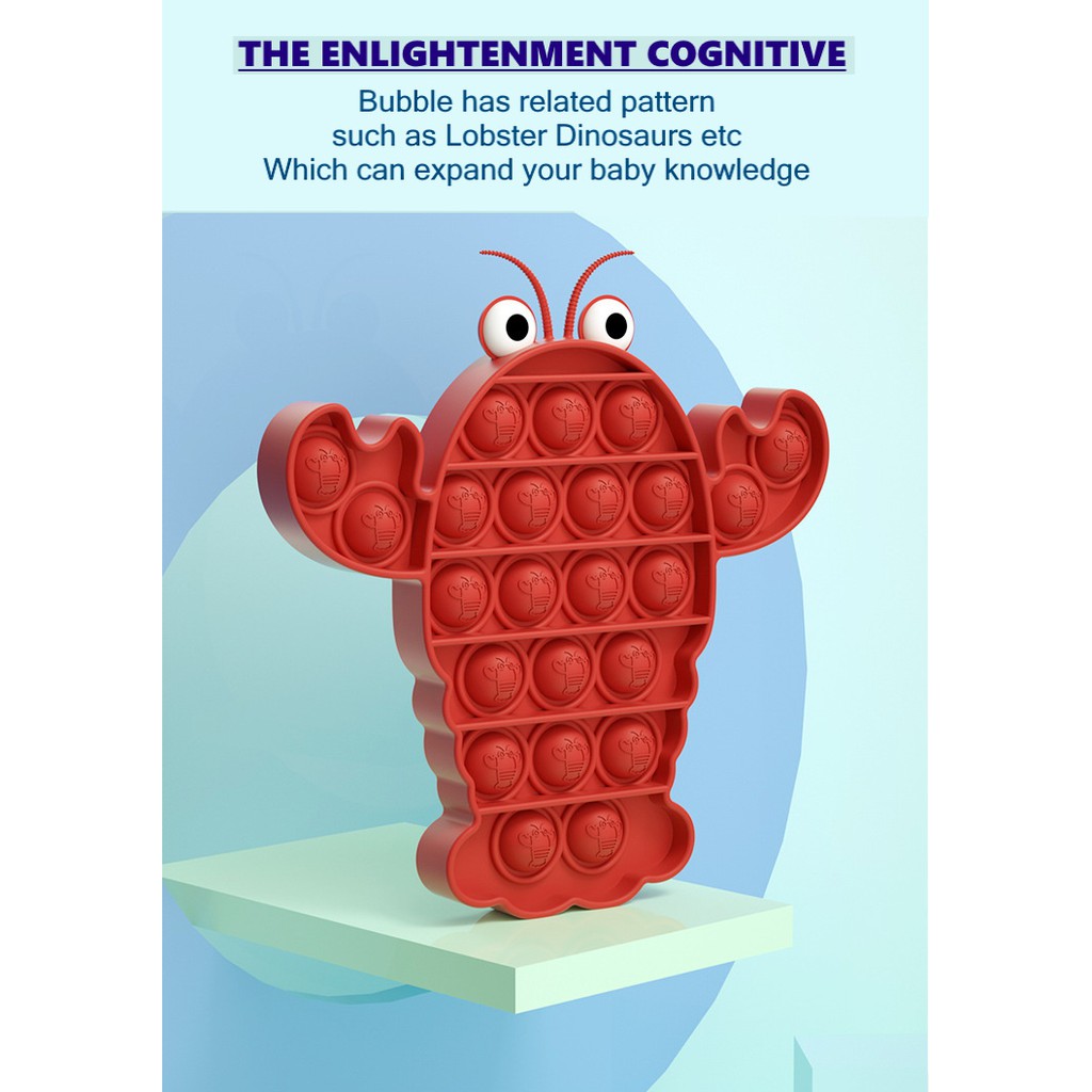 [LOGU] Pop it fidget, Mainan go bang fox mind, Mainan anti stress pop-7