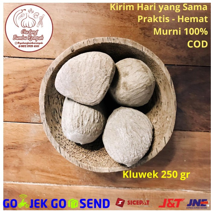 

Kluwek Kluwak 250 Gr Rempah Bumbu Dapur Super