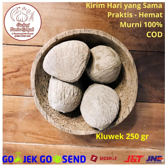 Kluwek Kluwak 250 Gr Rempah Bumbu Dapur Super