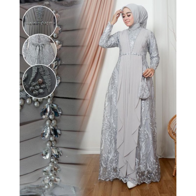 GAMIS PESTA/GAMIS MODERN/GAMIS PAYET MUTIARA/GAMIS TERBARU &amp; TERLARIS