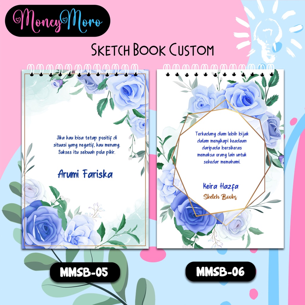 

MoneyMoro MMSB 05-06 Sketch Book Buku Gambar / Notepad / Block Note