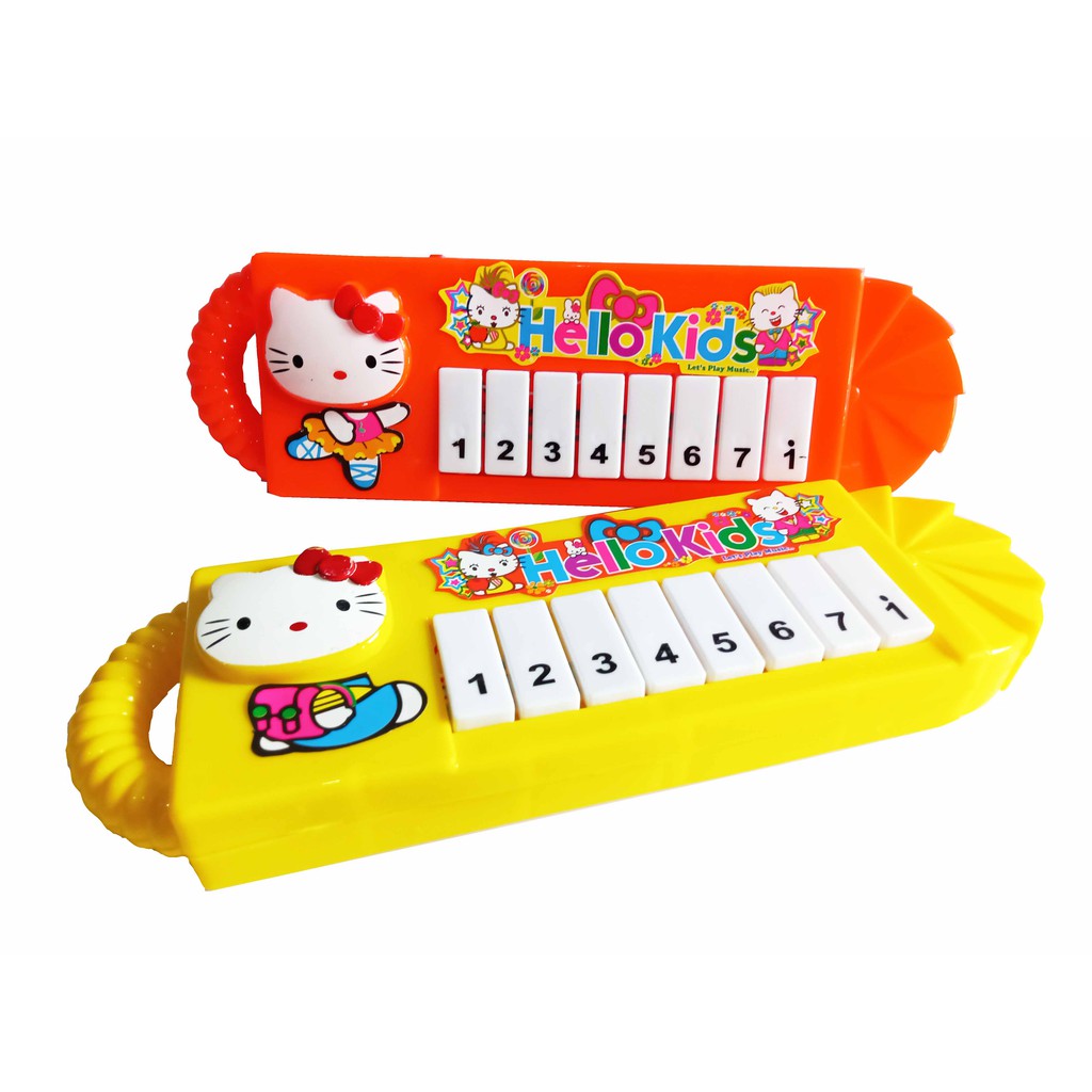 Mainan Piano Mini Musik dan Suara seri Helo Kids