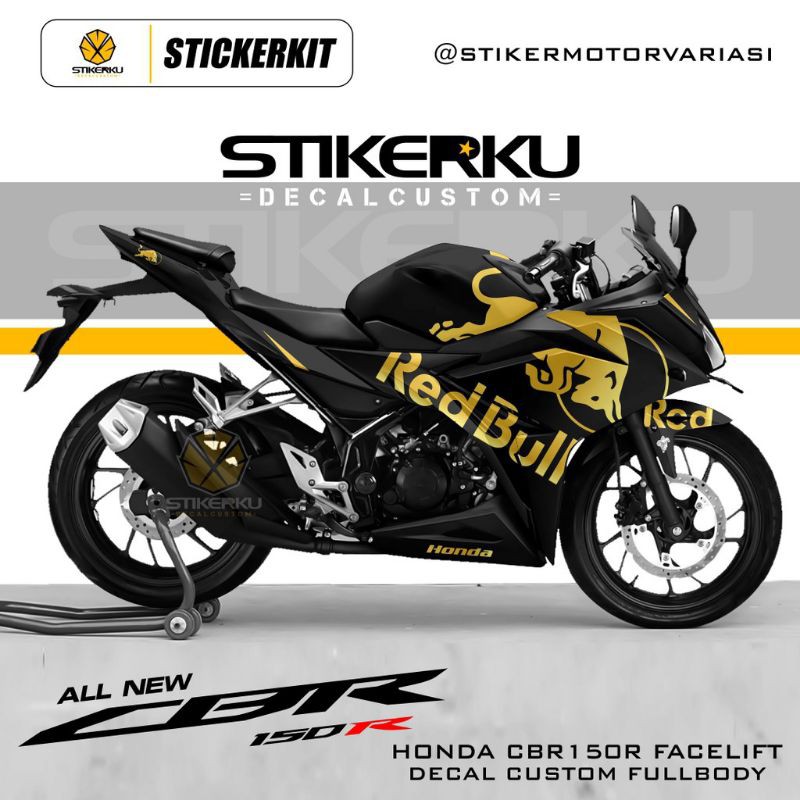 decal CBR 150R facelift/ decal Honda CBR 150R Facelift/sticke r decal CBR 150R facelift