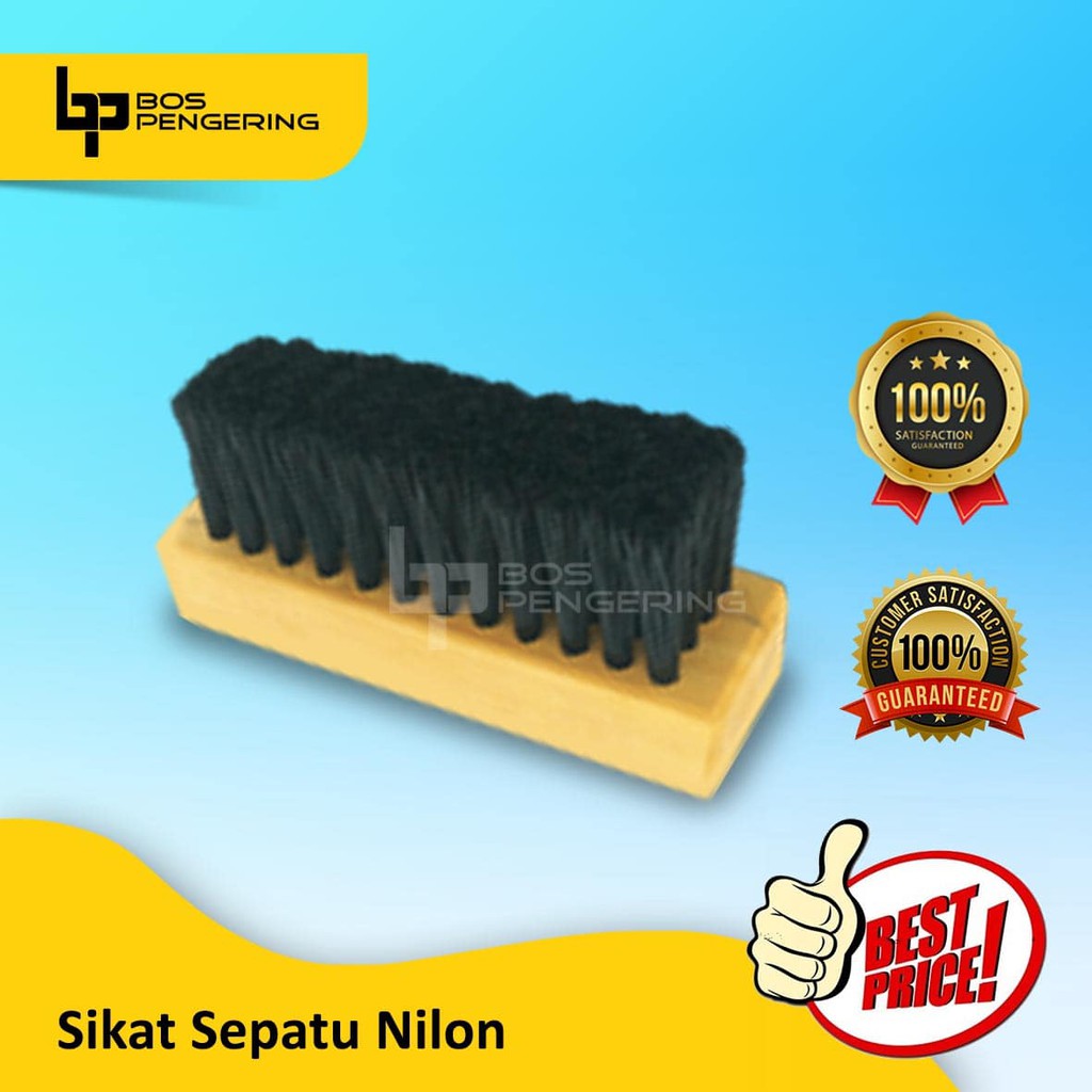 Sikat Sepatu Standar Brush Nylon Brush Bos Pengering Sikat Sepatu