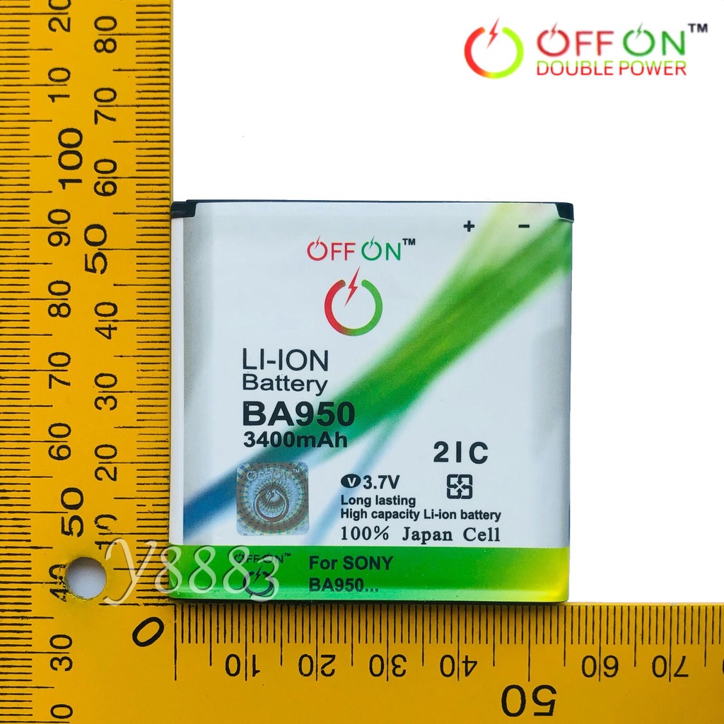 Baterai Doublepower SONY XPERIA ZR / C5502 / C5503 Battery BA950 Batre Double Power