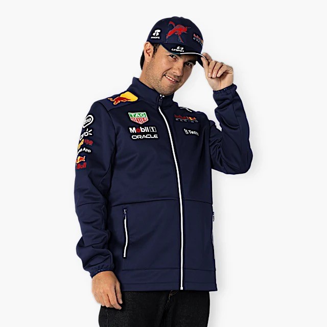 Red Bull Racing F1 2022 Team Softshell Jacket. Jaket Pria Cowok Formula 1