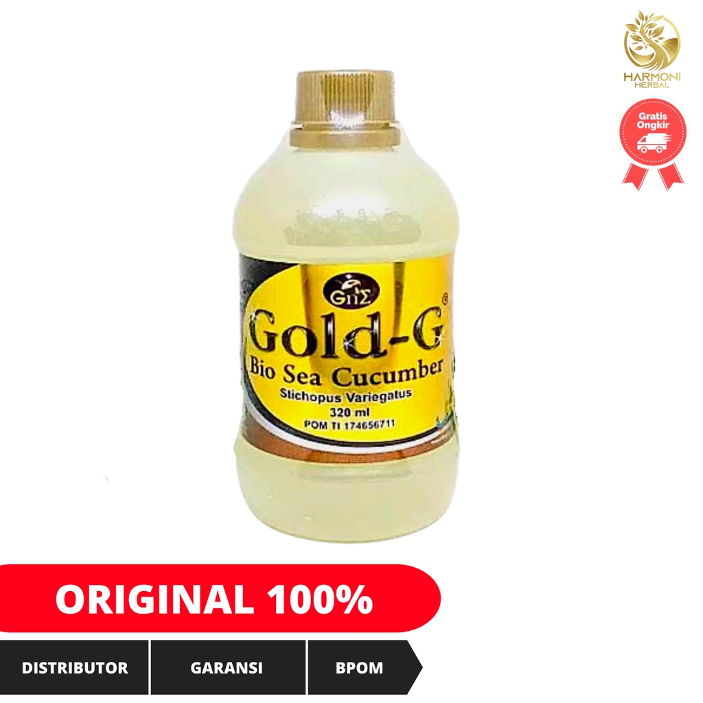 Jelly Gamat Bio Gold G 320ml Original Asli 100%