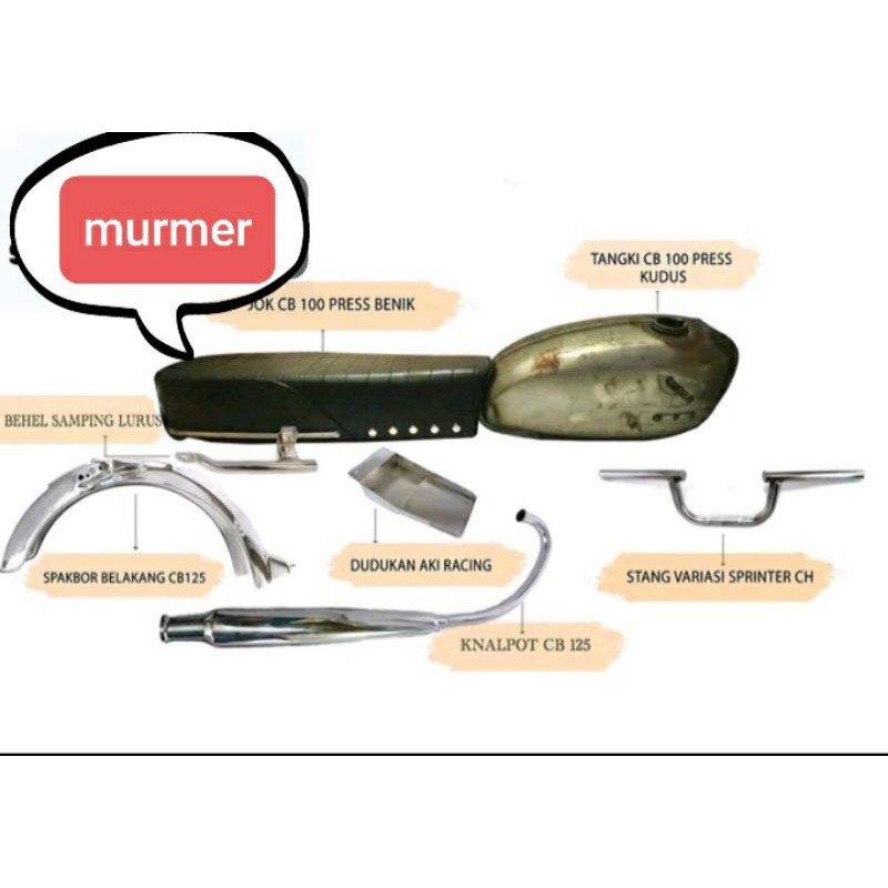 paket body set cb murah