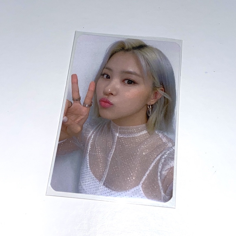 itzy ryujin mmt mymusictaste not shy photocard pc