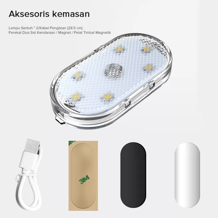 Lampu Plafond Mobil Lampu Kabin Mobil StarHome Lampu Interior Mobil Lampu LED Mobil Lampu Plafon 6 LED