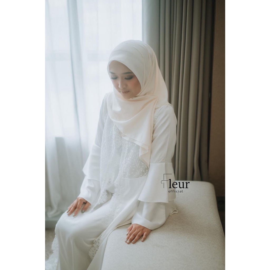 Khansa Hijab Robe Collection -KIMONO ROBE PENGANTIN BERHIJAB HIJAB BRIDE ROBE RECOMENDED
