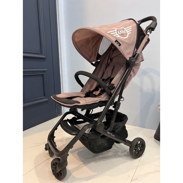 preloved stroller easywalker mini xs pink