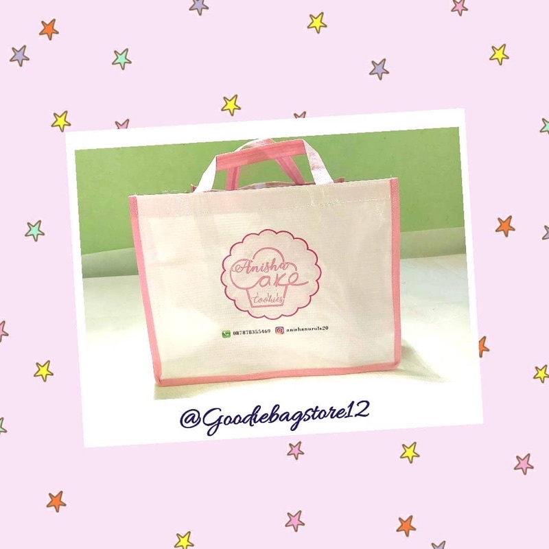 

PROMO Tas roti tas box roti tas cake promosi tas souvernir premium