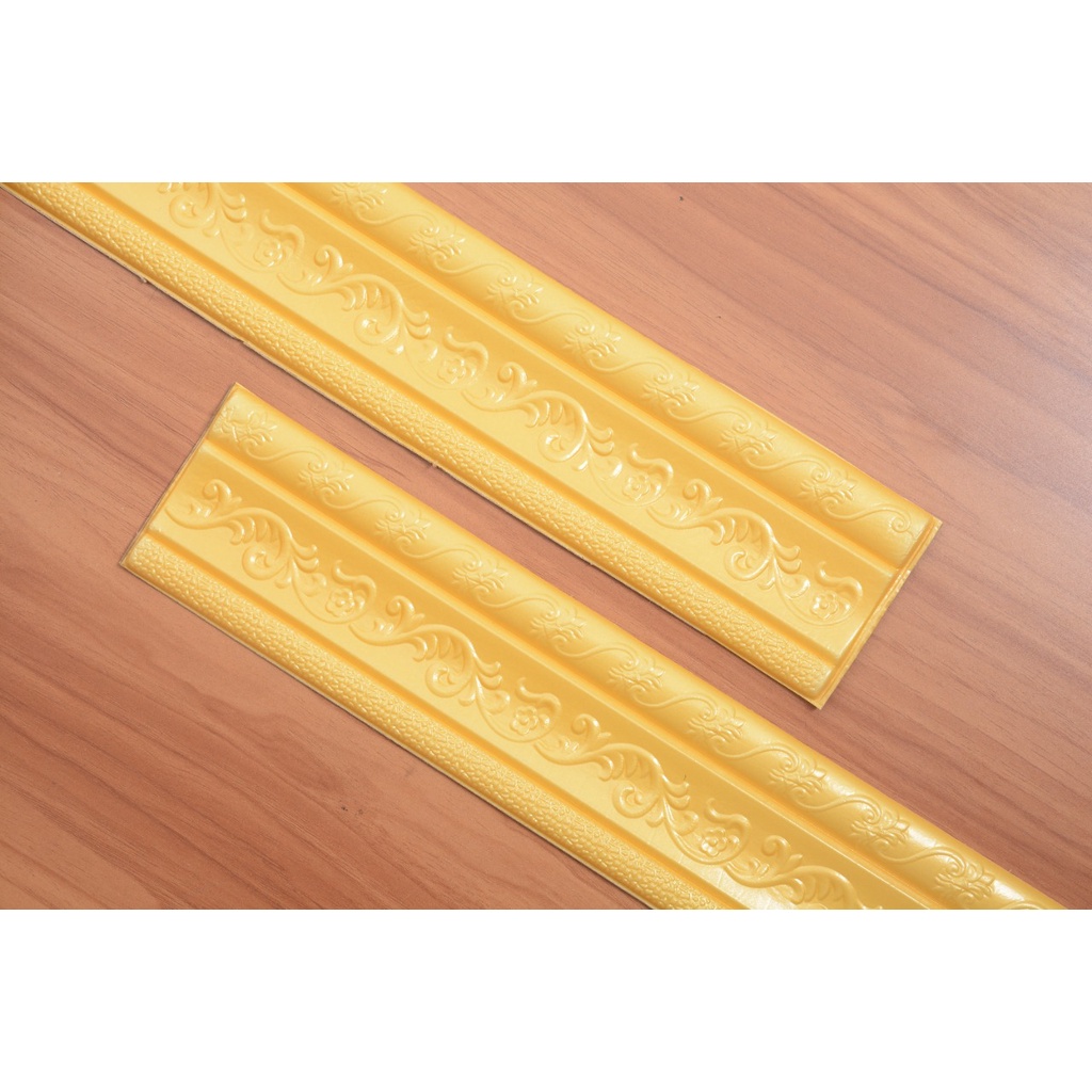 [COD] List Wallpaper Dinding Stiker Border Wallfoam 3D Sticker Dekorasi Kamar Rumah Murah-T8-B05