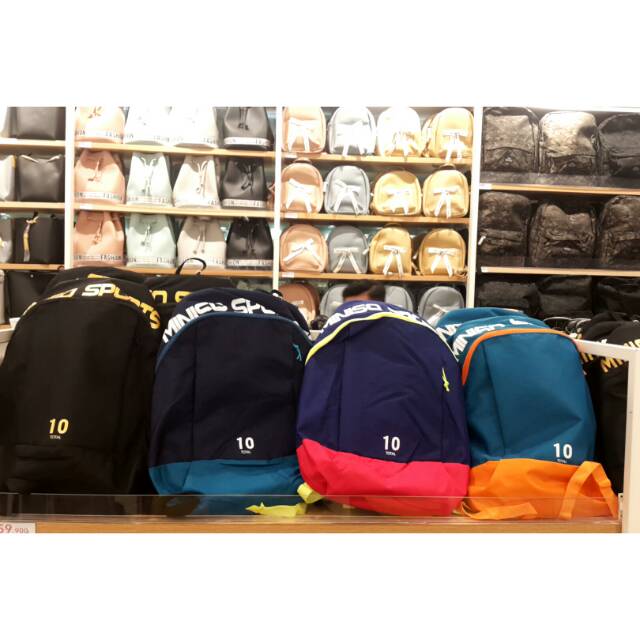 MINISO LARGE SPORT BACKPACK. Tas ransel miniso murah ready surabaya
