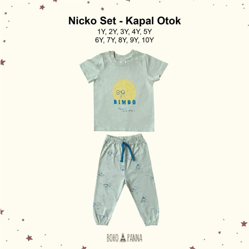 Bohopanna - Nicko Set (size 6y-10y)