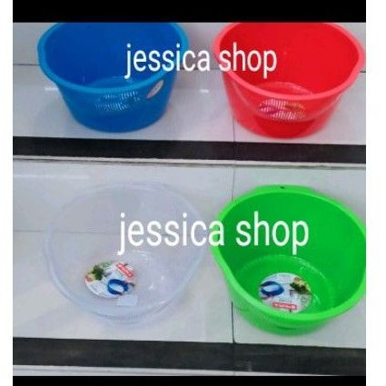 BASKOM PENCUCI BERAS BUAH / BASKOM SARINGAN BERAS KOME STRAINER LION STAR