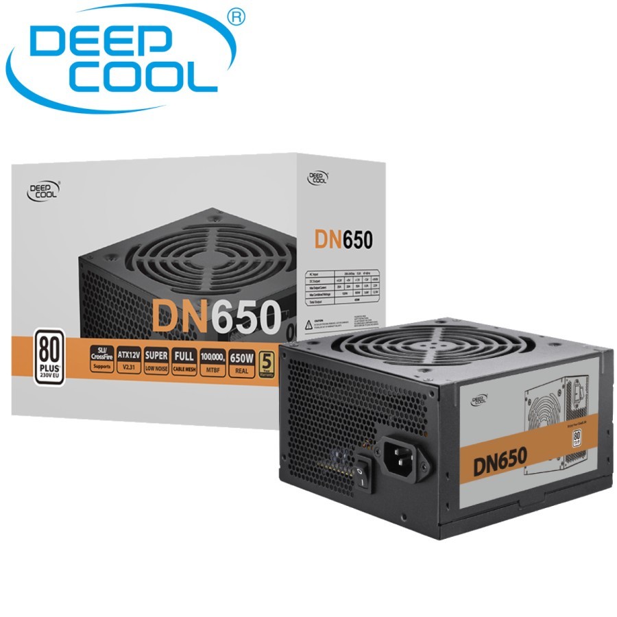 PSU DEEPCOOL DN650-650W 80+ POWER SUPPLY