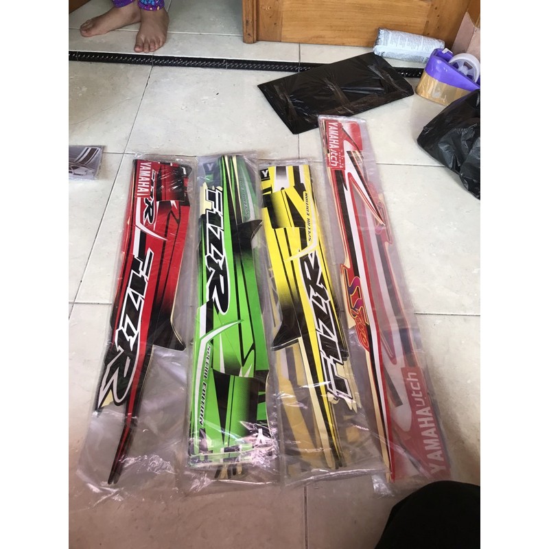 Striping stiker les body fiz r special edition
