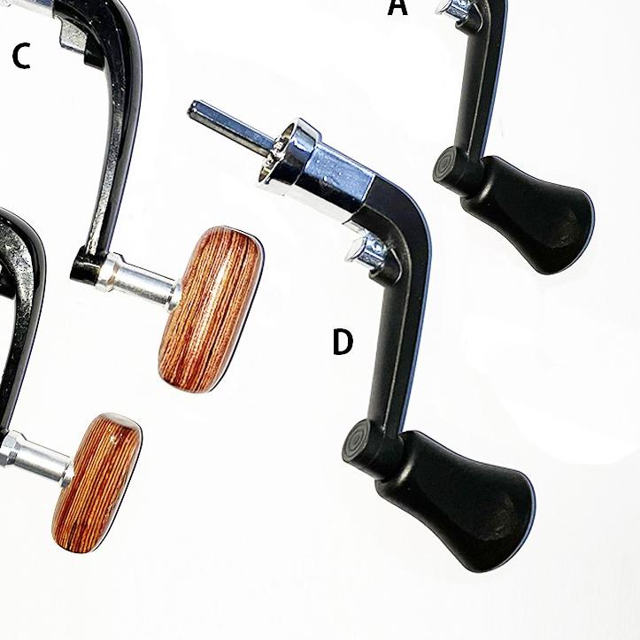 ➫ Engkol Handel Handle Grapit Metal Besi Reel Pancing Ukuran Lengkap ☏