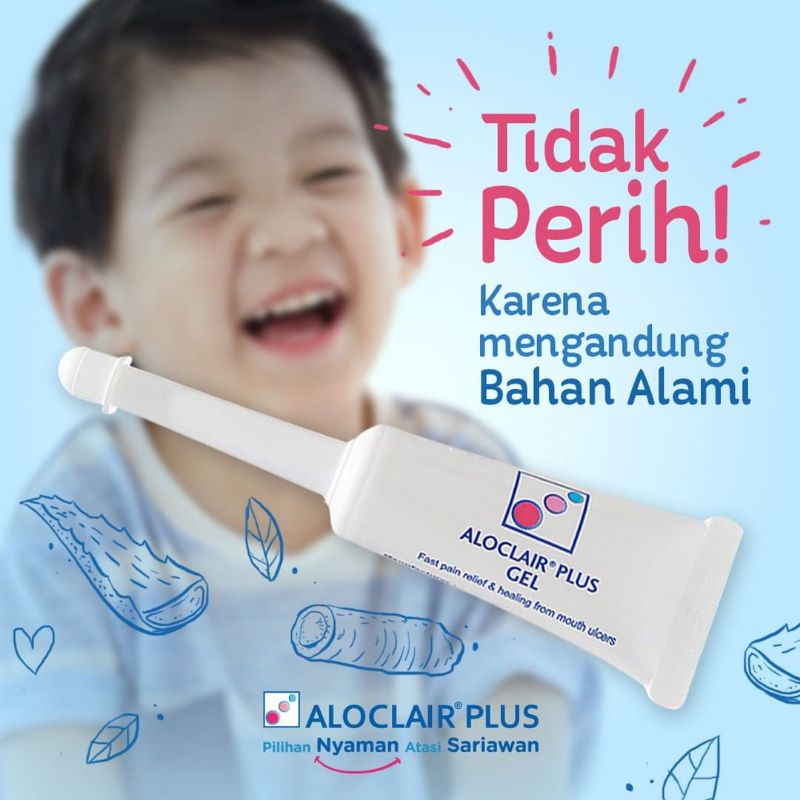 ALOCLAIR PLUS OBAT SARIAWAN - GEL MOUTHWASH DAN SPRAY