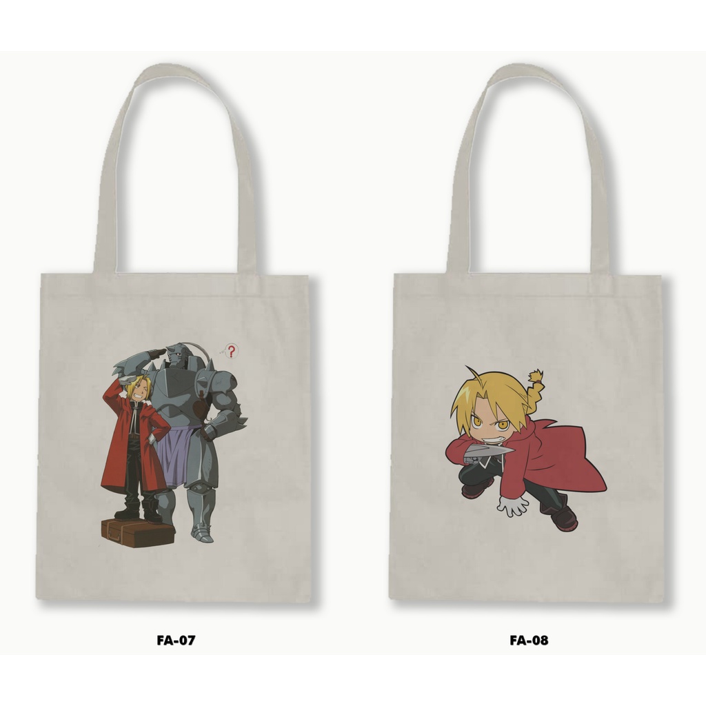 TOTE BAG BLACU - FULLMETAL ALCHEMIST