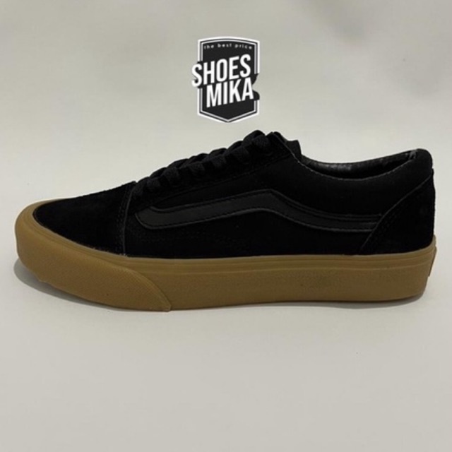 Sepatu Vans Oldskool Black Gum Premium