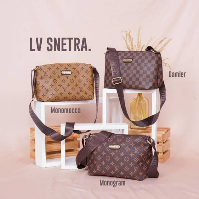 LV SNETRA / TAS WANITA / TAS SELEMPANG / TAS KERJA / TAS TENTENG -/ Damier - monogram - monomocca