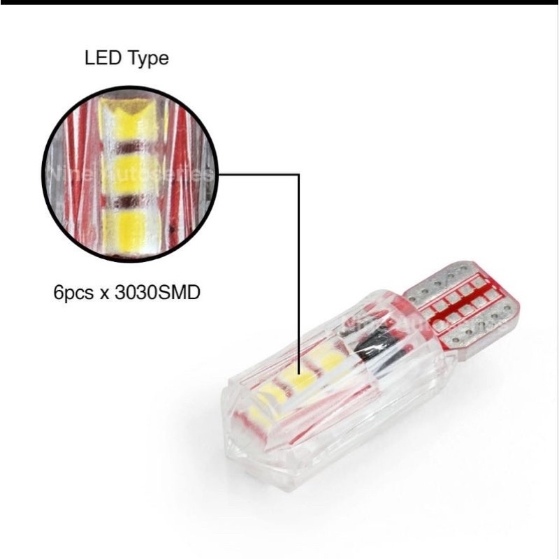 bholam/lampu sen cristal Ac dc super terang