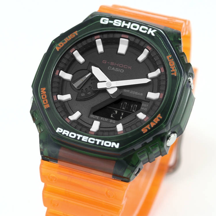 G-SHOCK GA-2100HC-4APR HIDDEN COAST Theme Fashion Sports Unisex Watch Quartz Waterproof Watch