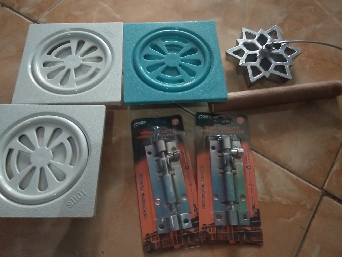 Grendel Stainless Steel 3 Inch - Penganman Pintu / Cendela