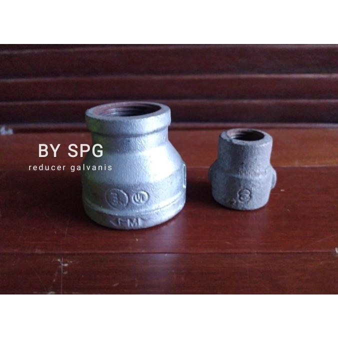}}}}}}] Reducer Galvanis 4 x 2" Verlop Besi Vlok Sock Sambungan Pipa