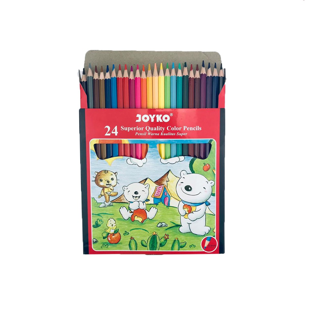 Joyko / Pensil Warna / isi 24 warna / CP-24PB