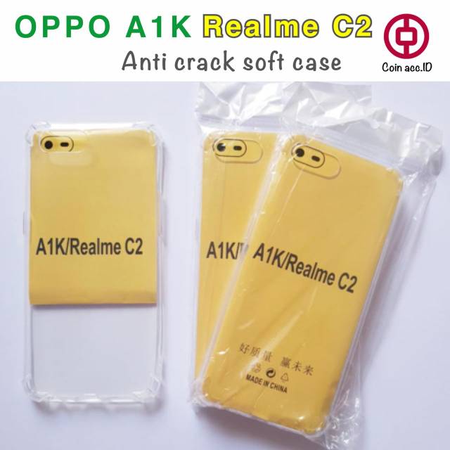 Anti crack CASE OPPO SERI F all tipe F1S/F11 PRO/F9/F7/F5/F3 PLUS - softcase silicon transparan