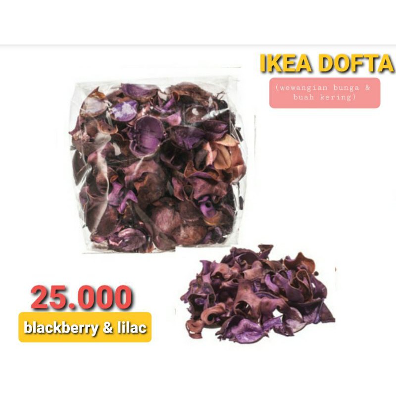 Ikea Dofta Kelopak Bunga&Buah Kering