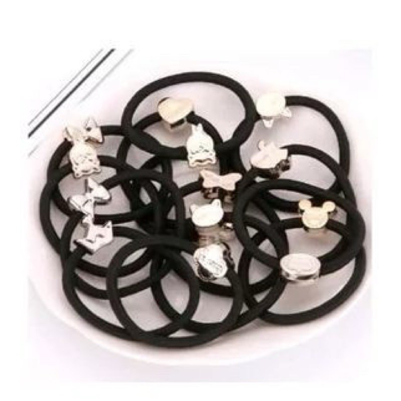 COD Makassar Ikat Rambut Karet Gelang Body / Fashion Wanita / Kuncir Rambut / Aksesoris Rambut (m)-5