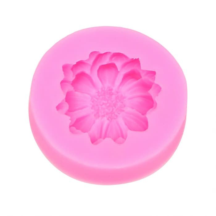 3D Silicon Mold Fondant Cake Decoration - Cosmos Flower Dia. 5x5cm