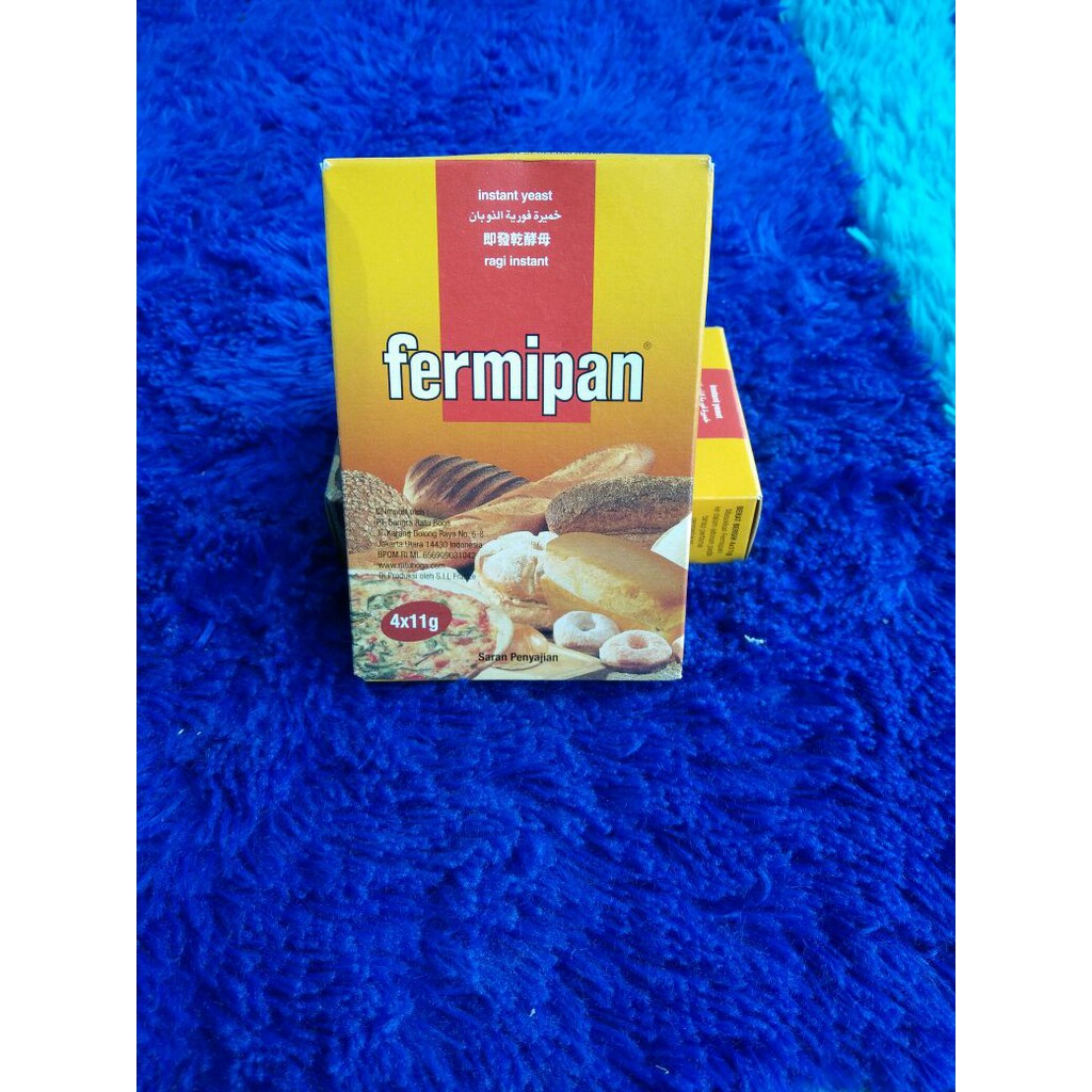

fermipan, ragi kering instan 1 sachet , 11gr Rp. 4250