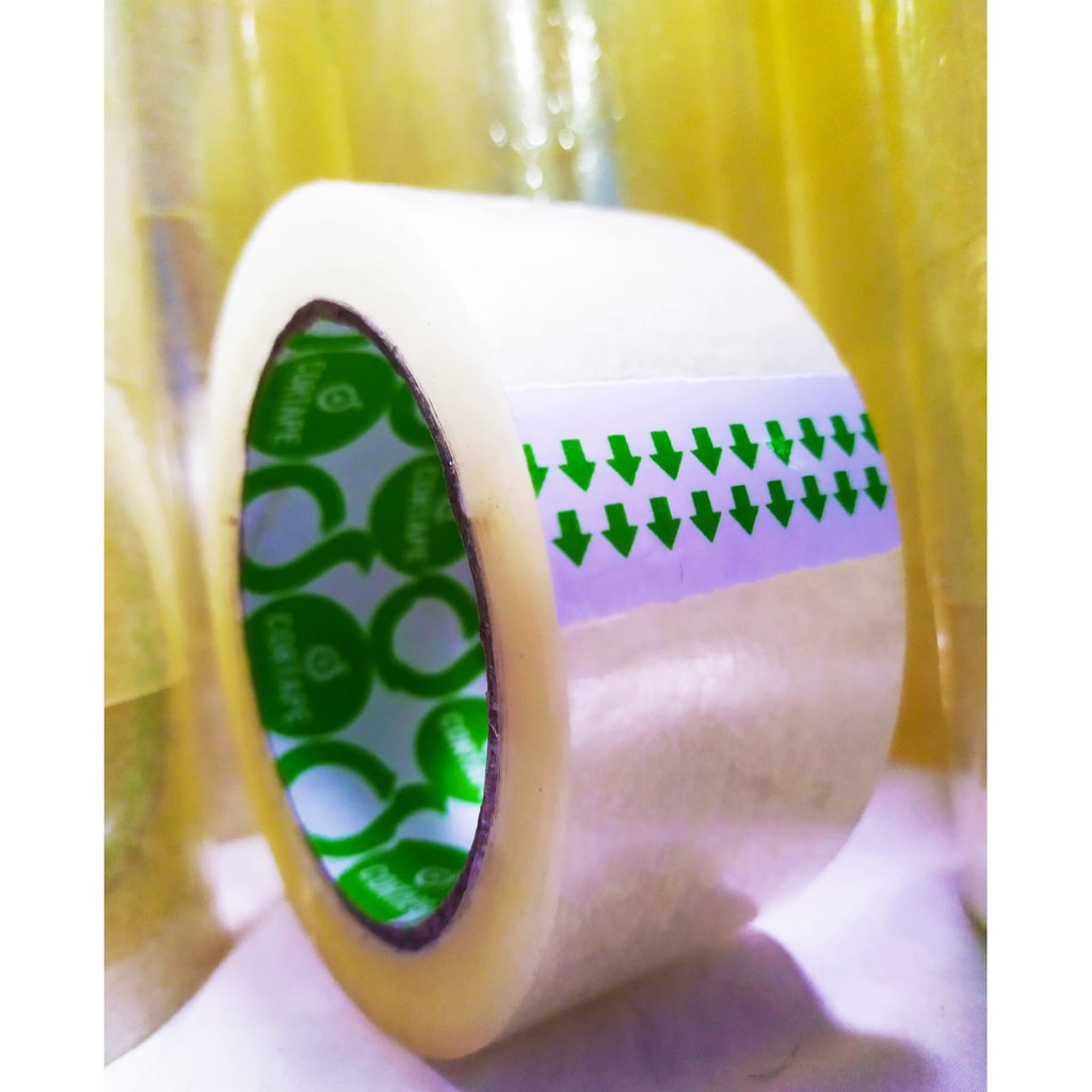 

Lakban Bening 2 inch 48 mm x 90 yard Bening Premium Quality Murah