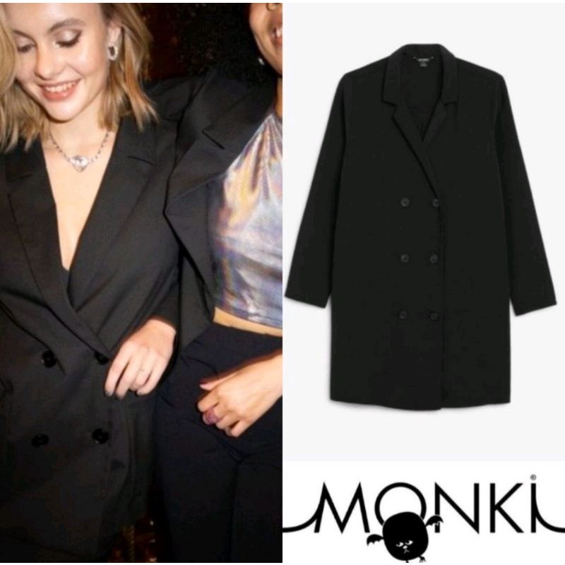 monki dress blazer