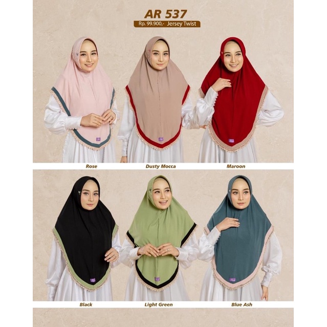 ArRafi Hijab Terlaris // Kode Ar 537