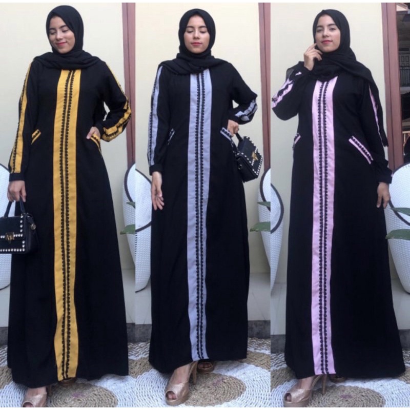 GAMIS ABAYA SYAR’I DUBAI NIEZMA CANTIK MURAH COD